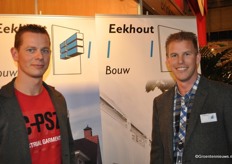 Klaasjan van Henten en Edwin Ammerlaan van Eekhout Bouw