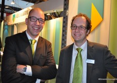 Mark van de Berg en Johan Janssen van ABN Amro