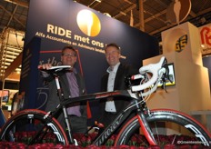 Ben Vijverberg en Toni di Addardio van Alfa Accountants fietsen dit jaar The Ride For The Roses