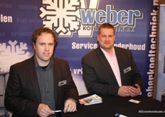 Sam Heemskerk en John Taal van Weber Koeltechniek