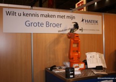 Robotica bij Hatek Lastechniek in de stand