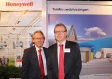 Henny van der Ree en Geert Helderman van Honeywell