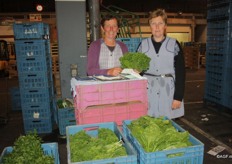 De zussen Anita en Lucienne van Keer telen diverse slasoorten zoals Lollo, Eikeblad, Romana-sla. Daarnaast ook spinazie, peterselie en witte kool