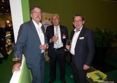 Anton Filippo en Hans Janssen van LBPRotterdam en Erik de WIt van Transfennica