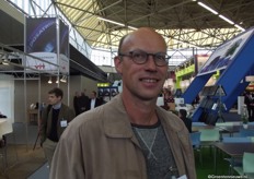 Jeroen van Leeuwen uit Steenbergen komt een kijkje op de Horti Fair nemen.