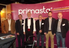 Team Primasta inclusief de bekende goochelaar