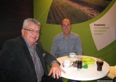 Wim Beeren nogmaals in de stand van Beeren plantproducties.