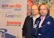 Theo Jegerings en Johan Wiersma van Langfruit