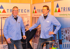 Ranny van Raaij en Eric van Elferen van Trintech