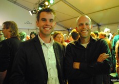 René van Meijel en Ronny Riemens van Enza Zaden