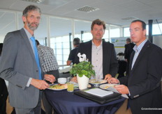 Kees van Vliet (ING), Martin van Wirdum (Alfa Accountants) en Roeland van Dijk (Codema)