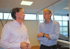 Olaf van Marrewijk (Pinc Agro) en Lex de Boer (Groen Agro Control)