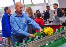 Bercomex bij een van de sierteeltlijnen