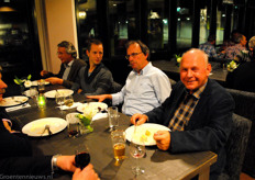 Henk Colbach, Jack Luiten, Corne van Boxel en Arend Hekman