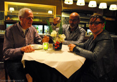 Andre Kaashoek, Cees Vijverberg en Sandra Huijsma