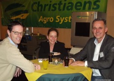 Angelique Christiaens en Hans Kalter van Christiaens Agro Systems