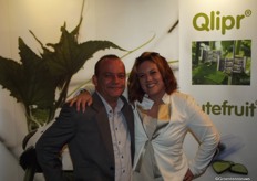 Cor Pellikaan en Anne-Marie Jansen van Qlipr and Qutefruit