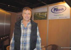 Paul van Koppen in de stand van MJTech