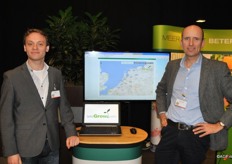 Links Ben Hup en rechts Christiaan Posthumus Meyjes van LetsGrow.com