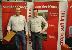 Links André Schaap en rechts Bart 't Hoen van van der Knaap Group