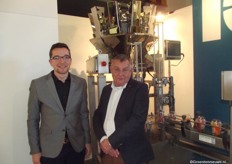 Patrick the Have and Arie Koppert of Koppert Machines