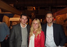 Jesper Smits, Ruby van Wijk en Wouter Overhand van Veldwerk.