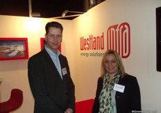 Remy van Geene en Linda Verschoor van Westland Infra