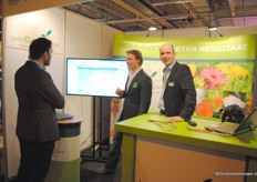 Ben Hup en Christiaan Posthumus Meyjes vertellen in hun stand alles over LetsGrow.com