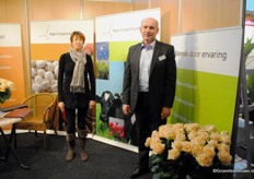 Clementine Hendriks en Peter Wilders van Agro Expertiseburo.