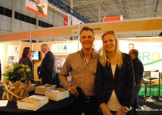 JEM-ID en FloraXchange bezoeken de beurs: Jan van der Lanse en Merel Prins