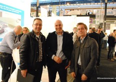 Ronald Verbeek (Oerlemans Plastics), Ruud van Gils (Cultilene), en Erik Marell (Oerlemans Plastics)