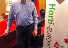 Jaap Bezuijen van Horti-Europe is de Nederlandse distributeur van Da Ros machines.