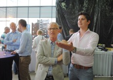 Aat Dijkshoorn met Steven Madern (GreenQ)