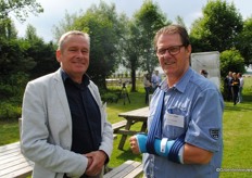 Walter Buth (Kassenbouw) met Rob Grootscholten (Bom Group)