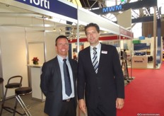 Terje Eriksen (Rolls-Royce) and Michel La Crois (Ammerlaan Construction)