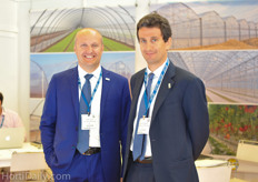 Cesare Ghizzi and Vittorio Genuardi from Idromeccanica Luchinni.