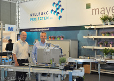 Helmut Grossmann from Mayer and Adrie van Diemen of Wilburg.