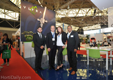 Vifra's Elvys, Vincenzo, Antonella and Siddhartha.