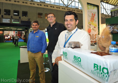 Fabrice Fievre, Martin Carniel and Bruno Villa of Bio Grow.