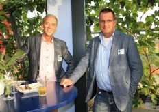 Aad van der Knaap van KP Holland en Edwin Steenbergen van Van den Bos Freshpartners