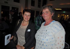 Jolanda van den Wijngaart en Corry Hop