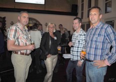 Richard Barendse, Suzan Gommers, Mark van der Velde en Jan van Duijn