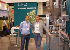 Paul Koppert en Erik Leerdam van Koppert Machines