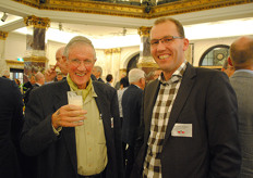 Dhr. Jaap T. Brands met John-Pieter Schipper (Bejo Zaden)