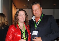 Andrea van den Hoven en Chris Hans van der Hout