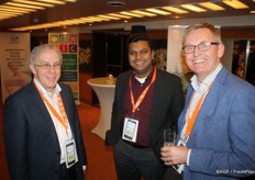 Tim Verwaart (WUR), Sandjai Bhulai (VU) en Henk Zwinkels van Floricode