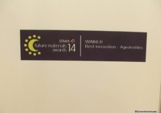 Bonar was winner of the ITMA future materials with the best innovation in agrotextiles.