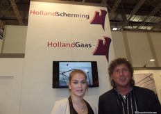 Richella van Dorssen and Marcel Schulte of HollandScherming and HollandGaas