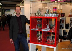 Bas Verschoor, Copots, showed the company's new bling-bling-pots.