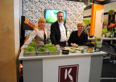 Bij Koppert Cress staan Jolanda Baan, Marc Bonsmann en Nicole den Toom. Bonsmann is aangetrokken als vervanger van Liesbeth Boekestein, die uiteraard wel op de beurs was.